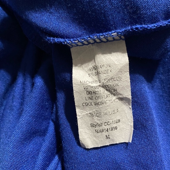 Free To Live Faux Wrap Draped Top Long Sleeve Size Medium - Picture 14 of 14